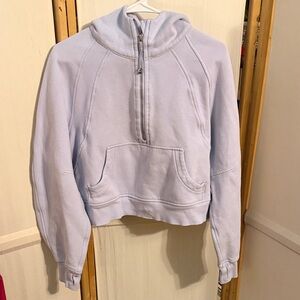 Lululemon Scuba Hoodie light blue XS